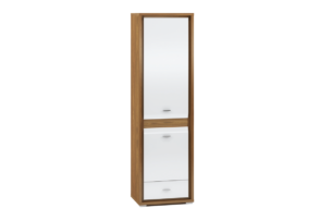 SULA, https://dev1-mda.konsimo.pl/kolekcja/sula/ Regał orzech naturalny/biały - zdjęcie