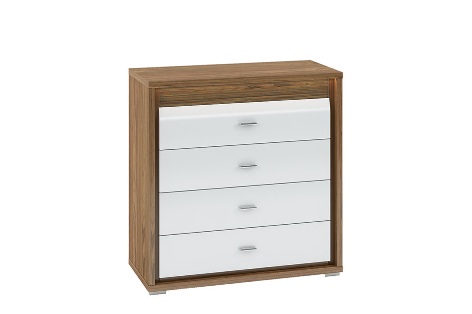 SULA Komoda orzech naturalny/biały - zdjęcie 0