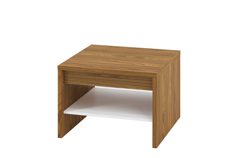 SULA Stolik kawowy orzech naturalny/biały - zdjęcie 0