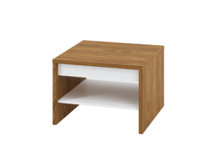 SULA, https://dev1-mda.konsimo.pl/kolekcja/sula/ Stolik kawowy biały/orzech naturalny - zdjęcie