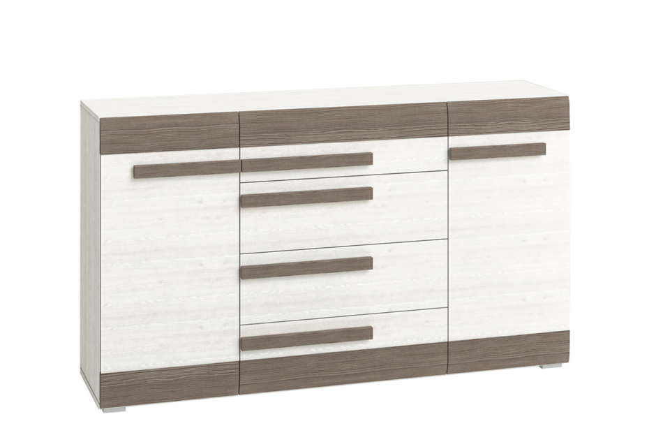 SARPA Komoda biały/brązowy - zdjęcie 0