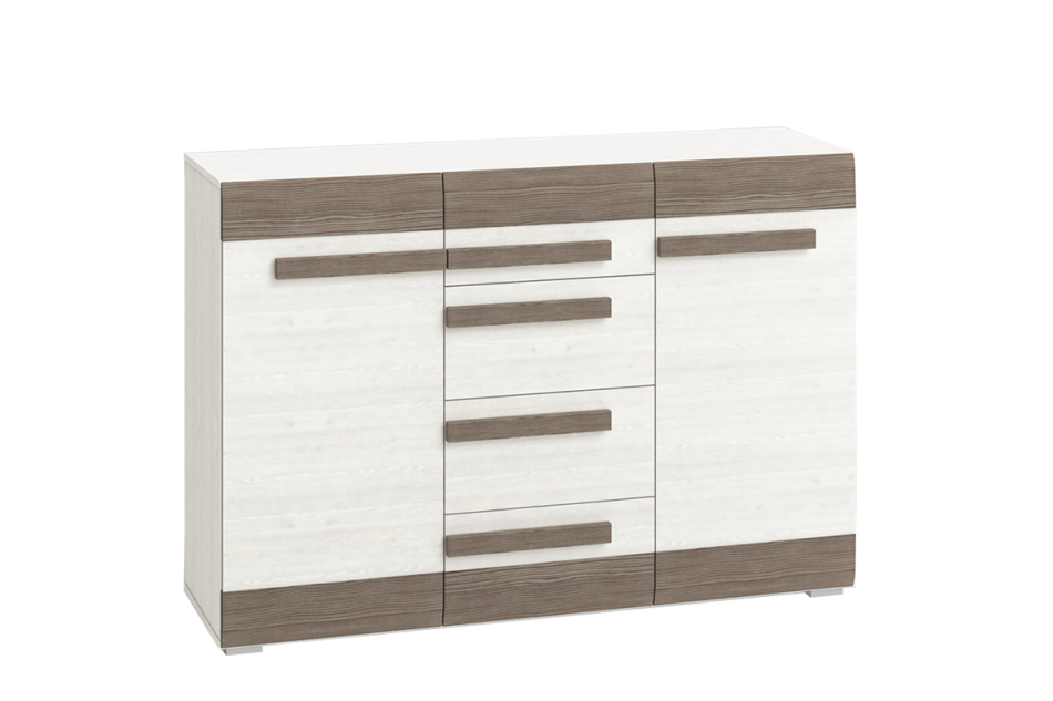SARPA Komoda biały/brązowy - zdjęcie 0