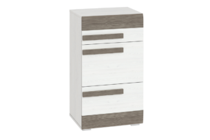 SARPA, https://dev1-mda.konsimo.pl/kolekcja/sarpa/ Szafka na buty biały/brązowy - zdjęcie