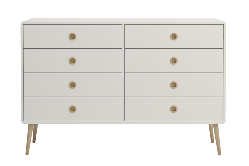 SOFTLINE Komoda biały/dąb - zdjęcie 0