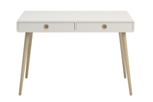 SOFTLINE, https://dev1-mda.konsimo.pl/kolekcja/softline/ Biurko biały/dąb - zdjęcie