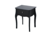 BAROQUE Stolik nocny czarny - zdjęcie 2