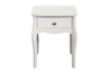 BAROQUE Stolik nocny biały - zdjęcie 1