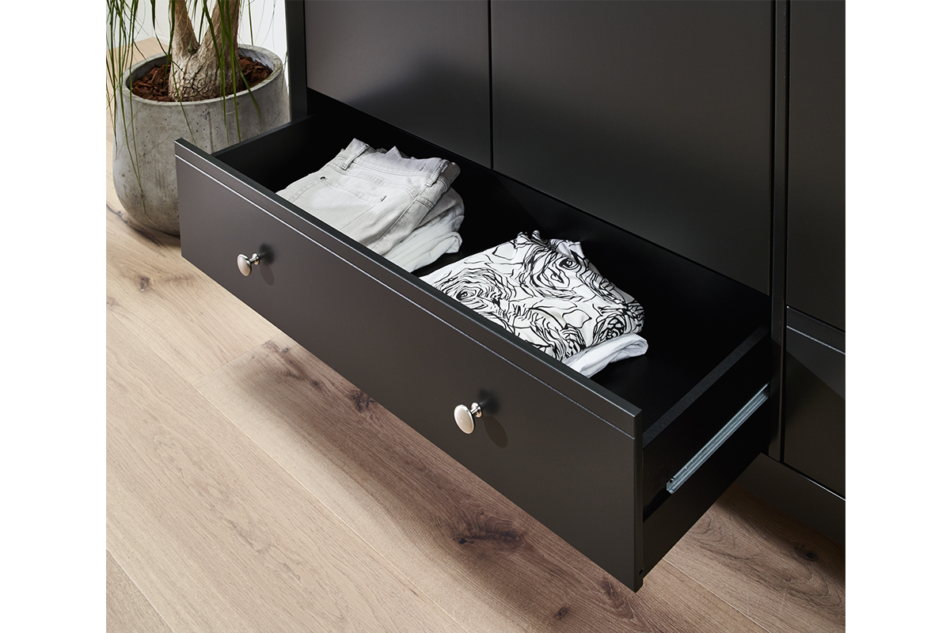 BAROQUE Szafa czarny - zdjęcie 5