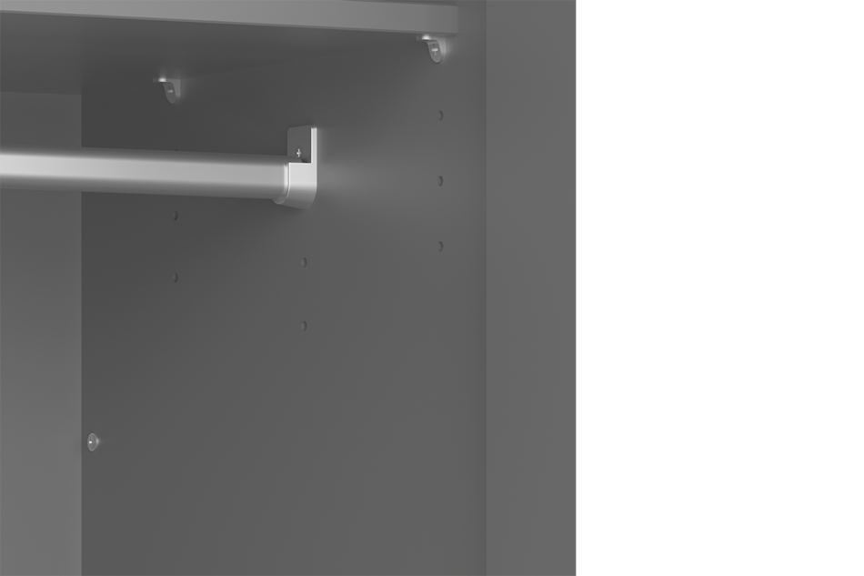 BAROQUE Szafa szary - zdjęcie 3