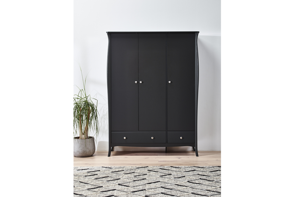 BAROQUE Szafa czarny - zdjęcie 2