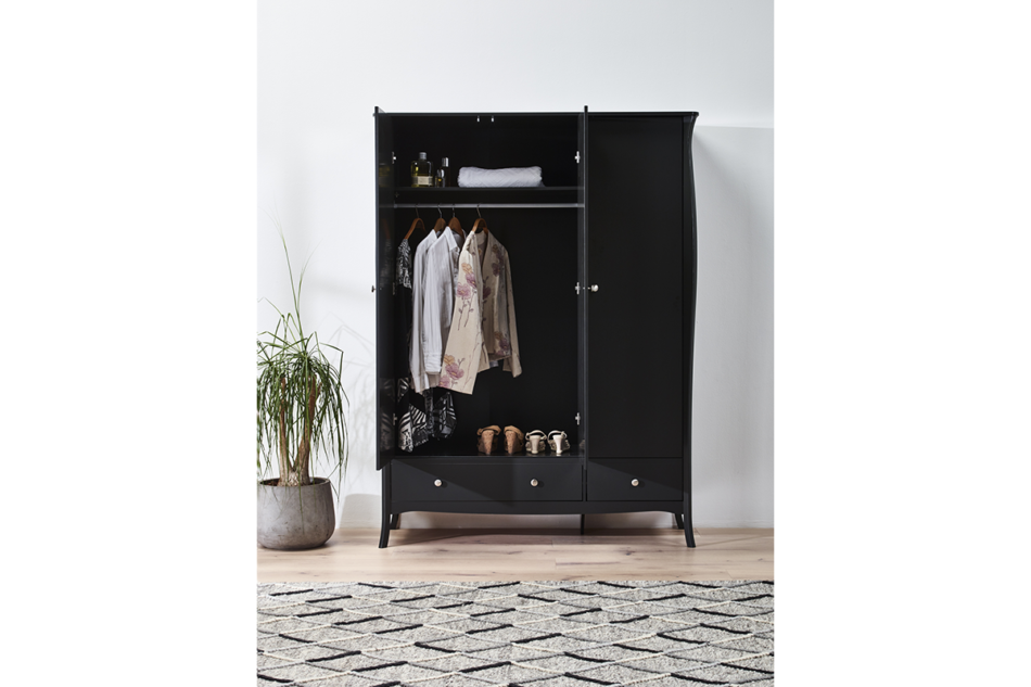 BAROQUE Szafa czarny - zdjęcie 5