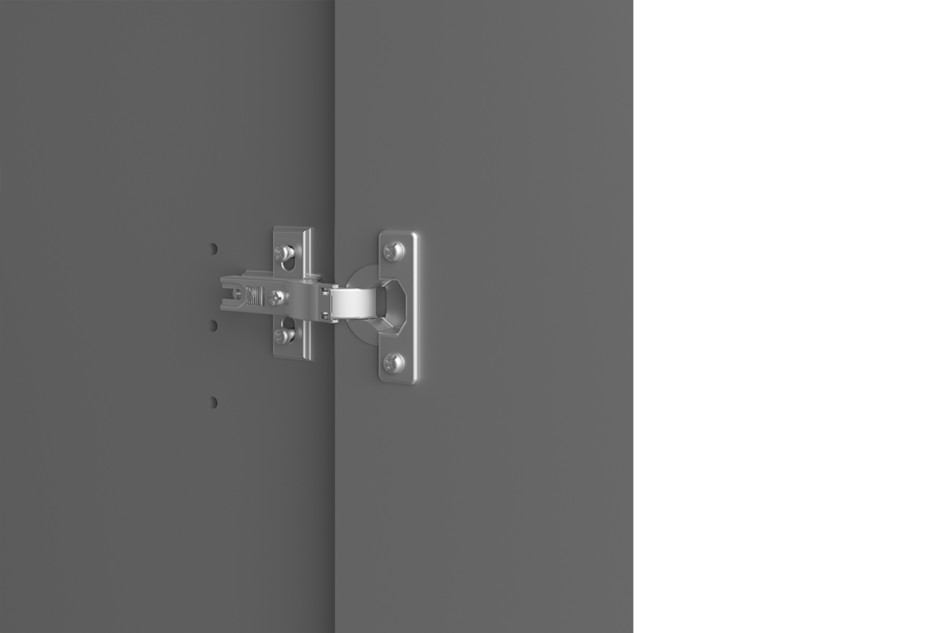 BAROQUE Szafa szary - zdjęcie 2