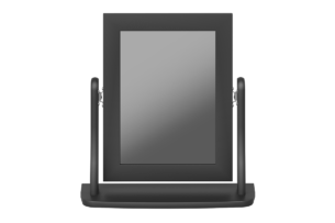 BAROQUE, https://dev1-mda.konsimo.pl/kolekcja/baroque/ Lustro czarny - zdjęcie