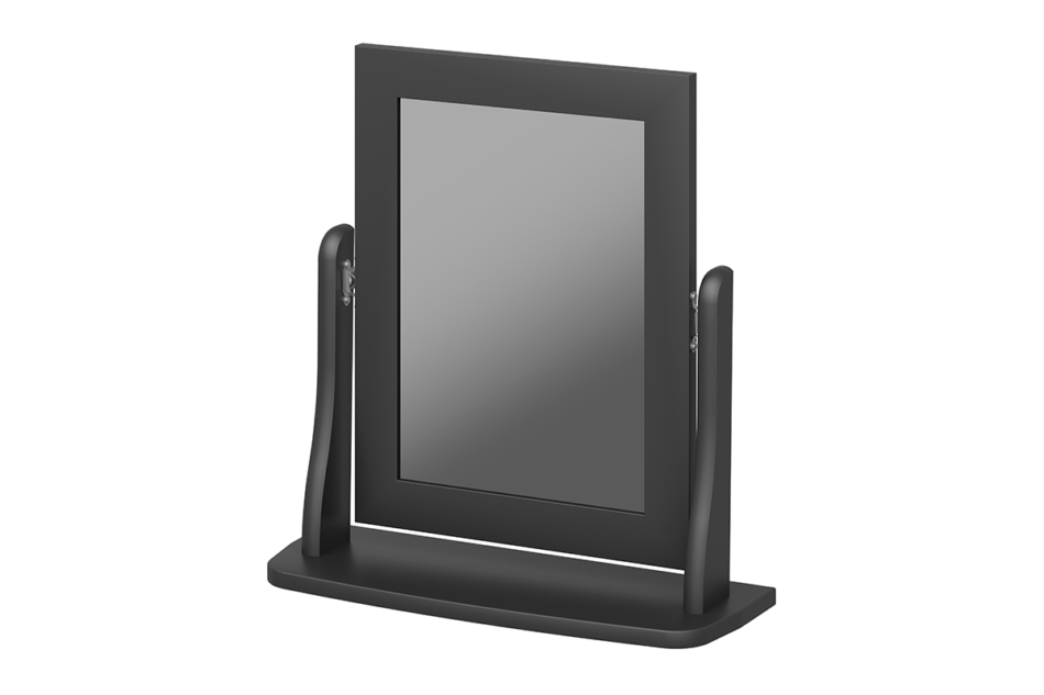 BAROQUE Lustro czarny - zdjęcie 1