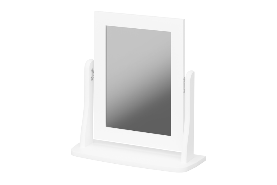 BAROQUE Lustro biały - zdjęcie 1