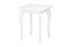 BAROQUE Stołek biały - zdjęcie 2