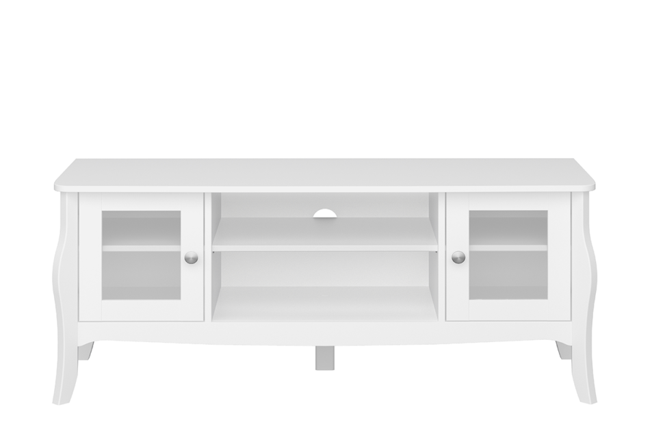 BAROQUE Szafka RTV biały - zdjęcie 0