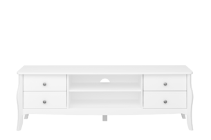 BAROQUE, https://dev1-mda.konsimo.pl/kolekcja/baroque/ Szafka RTV biały - zdjęcie