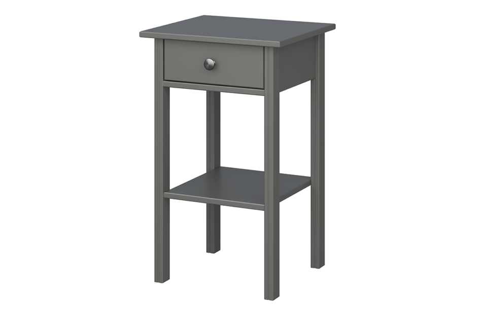 TROMSÖ Stolik nocny szary - zdjęcie 1