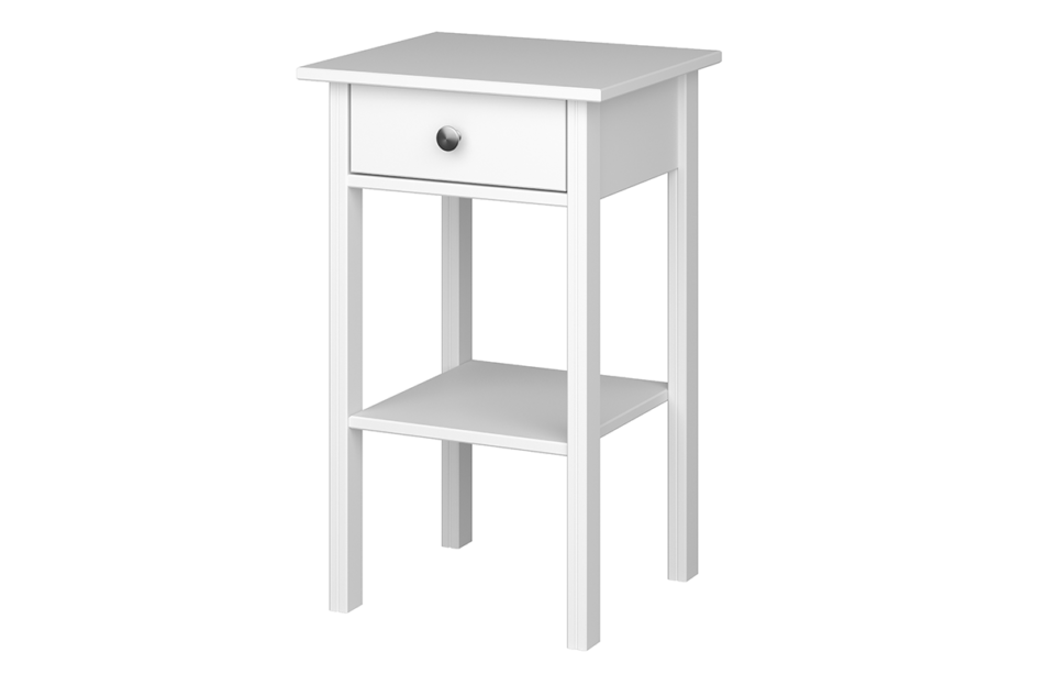 TROMSÖ Stolik nocny biały - zdjęcie 1