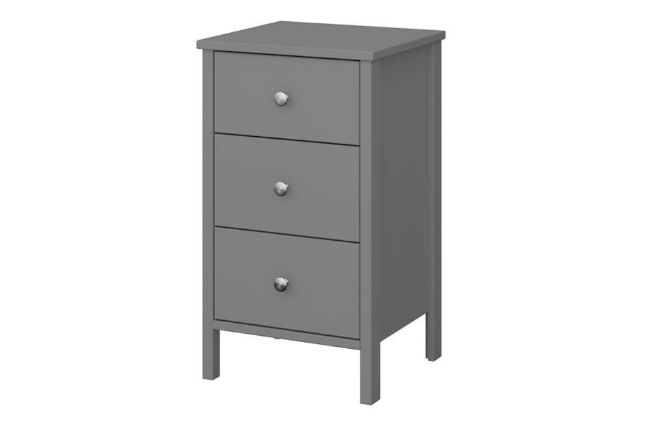 TROMSÖ Stolik nocny szary - zdjęcie 1