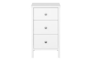 TROMSÖ, https://dev1-mda.konsimo.pl/kolekcja/tromso/ Stolik nocny biały - zdjęcie