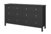 TROMSÖ Komoda czarny - zdjęcie 2
