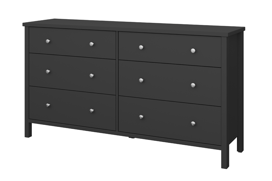 TROMSÖ Komoda czarny - zdjęcie 1