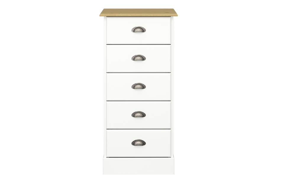NOLA Komoda biały/sosna - zdjęcie 0