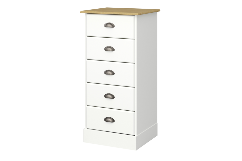 NOLA Komoda biały/sosna - zdjęcie 1