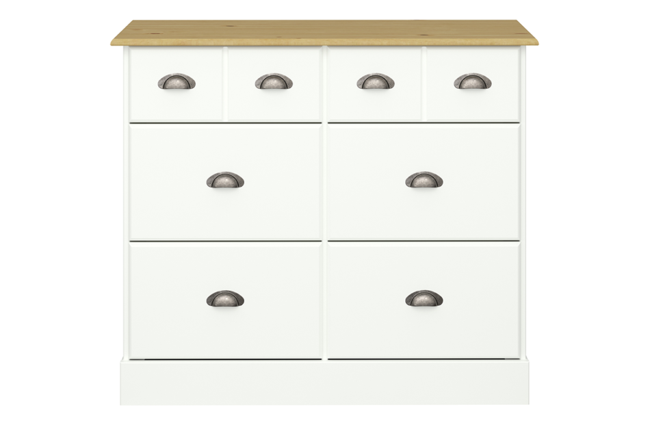 NOLA Komoda biały/sosna - zdjęcie 0