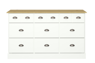 NOLA, https://dev1-mda.konsimo.pl/kolekcja/nola/ Komoda biały/sosna - zdjęcie