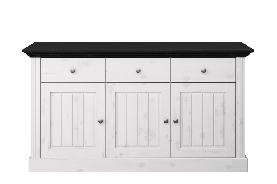 MONACO Komoda biały/wenge - zdjęcie 0