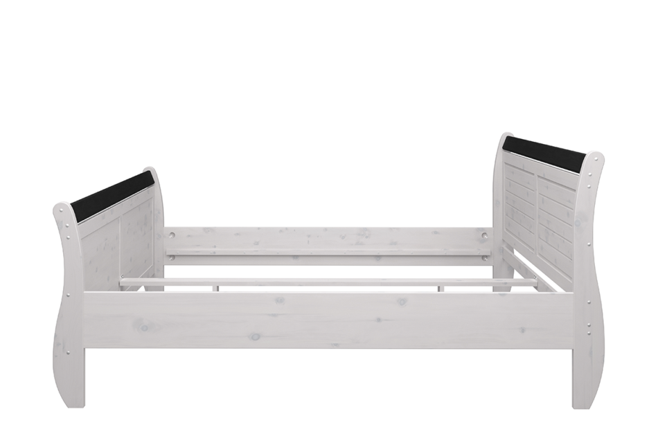 MONACO Łóżko rama biały/wenge - zdjęcie 0