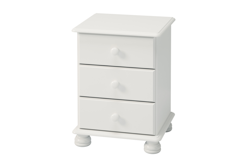 RICHMOND Stolik nocny biały - zdjęcie 1