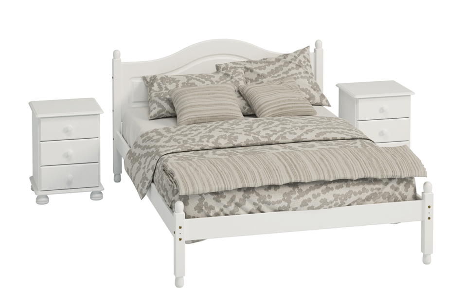 RICHMOND Stolik nocny biały - zdjęcie 2