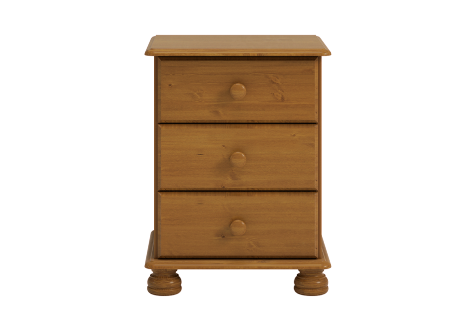 RICHMOND Stolik nocny sosna lakierowana bejcowana - zdjęcie 0