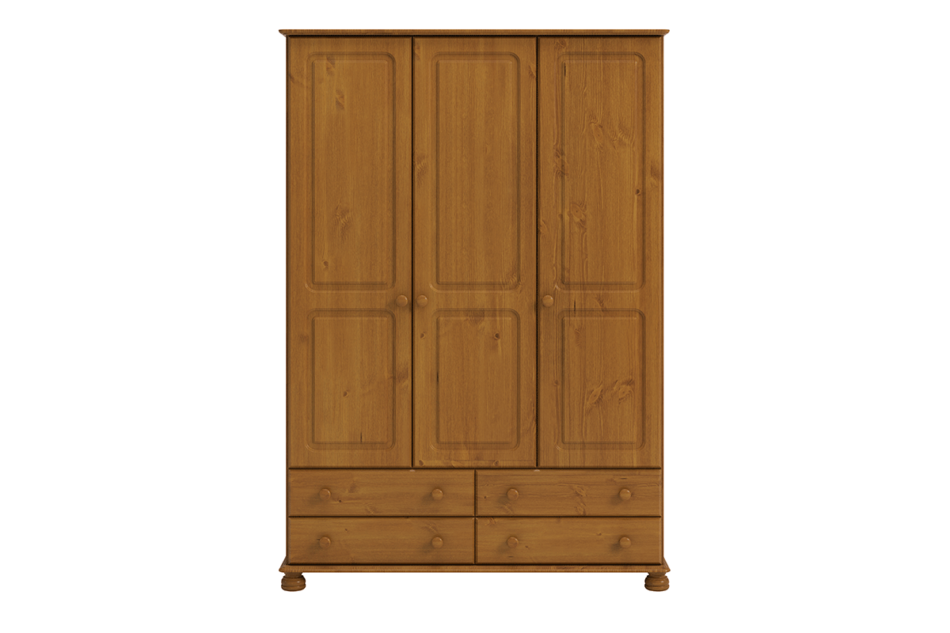 RICHMOND Szafa ubraniowa sosna lakierowana bejcowana - zdjęcie 0