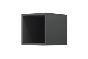 MORIO, https://dev1-mda.konsimo.pl/kolekcja/morio/ Półka do regału grafitowy - zdjęcie