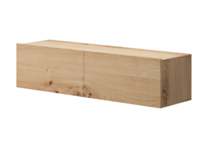 MORIO, https://dev1-mda.konsimo.pl/kolekcja/morio/ Wisząca szafka RTV dąb naturalny - zdjęcie