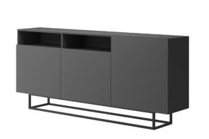 MORIO, https://dev1-mda.konsimo.pl/kolekcja/morio/ Komoda grafitowy - zdjęcie