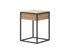 MORIO, https://dev1-mda.konsimo.pl/kolekcja/morio/ Stolik nocny dąb naturalny - zdjęcie