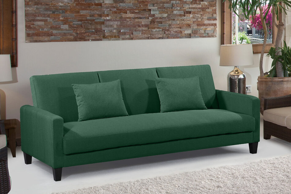 GRIFO Sofa 3 zielony - zdjęcie 1