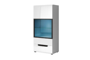 HEKTOR, https://dev1-mda.konsimo.pl/kolekcja/hektor/ Witryna Prawa biały połysk - zdjęcie