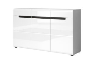 HEKTOR, https://dev1-mda.konsimo.pl/kolekcja/hektor/ Komoda biały połysk - zdjęcie
