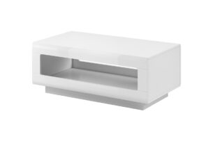 TULSA, https://dev1-mda.konsimo.pl/kolekcja/tulsa/ Stolik kawowy biały połysk - zdjęcie