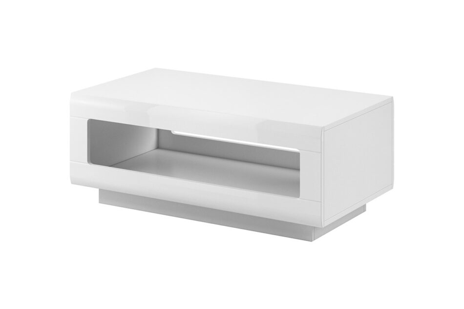 TULSA Stolik kawowy biały połysk - zdjęcie 0