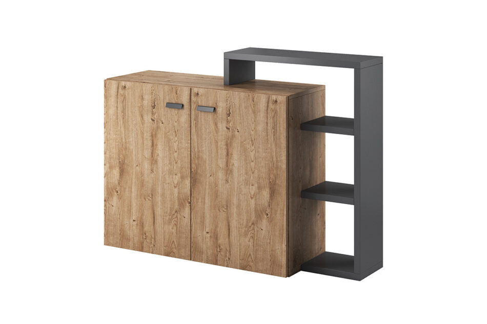 BOTA Komoda dąb sonoma/antracytowy - zdjęcie 0