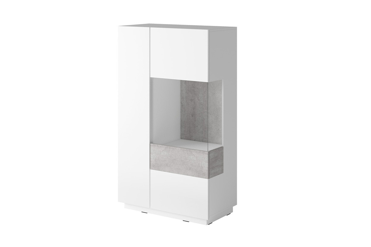 Komoda z witryną prawa