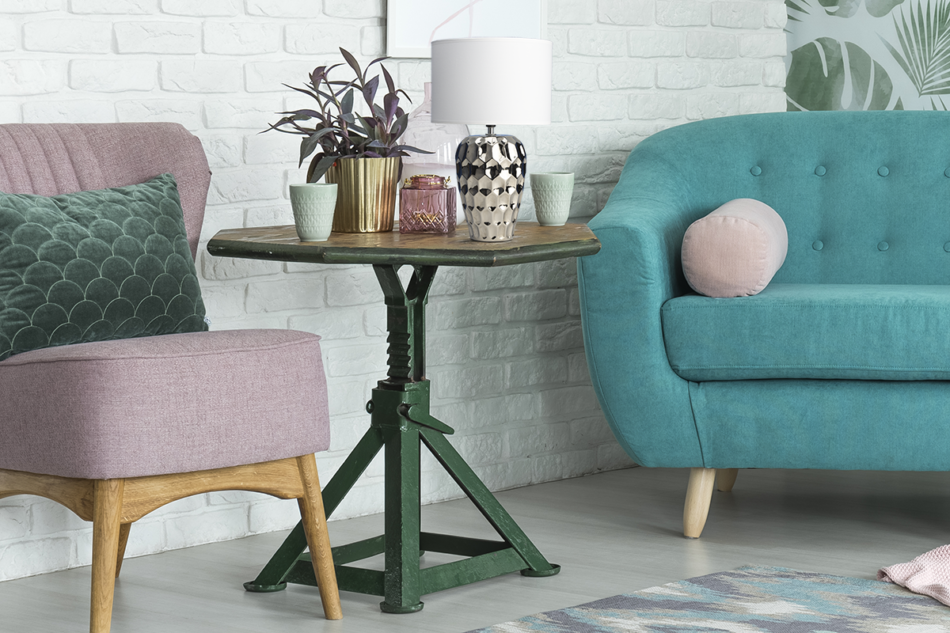 EFO Lampa stołowa srebrny/biały - zdjęcie 2